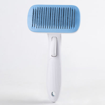 Animal doméstico auto del impermeable del removedor del pelo del animal doméstico que vierte el peine del cepillo para la certificación del gato BSCI del perro
