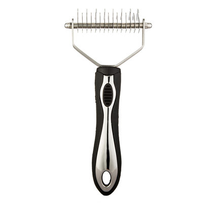 Las herramientas de acero inoxidables de la preparación de Cat Massage Comb Brushes Pet de los perros estiran el peine del pelo