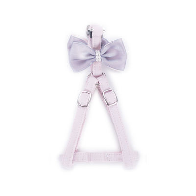 Sistemas ajustable del cuello 100% y del correo de perro de la muchacha de la corbata de lazo del algodón con Bowknot