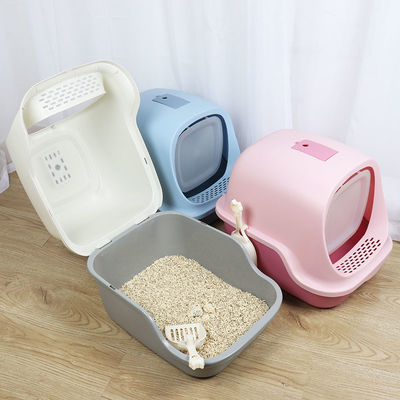 Cat Litter Pan Waterproof Hooded completamente incluida Cat Litter Box With Shovel