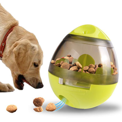 El animal doméstico interactivo del perro juega la bola automática de Leakage Food Dispensing del vaso