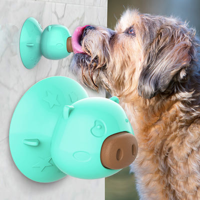 Dientes de goma del regalo del perro de Licker del bocado del lechón que limpian a Cat Catnip Toys Safety 155g