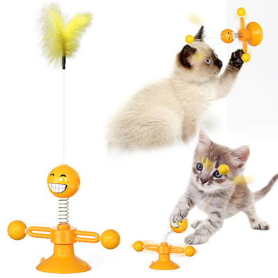 Bola de Cat Pet Toys TPR Cat Spring Toys Kitty Interactive de la categoría alimenticia