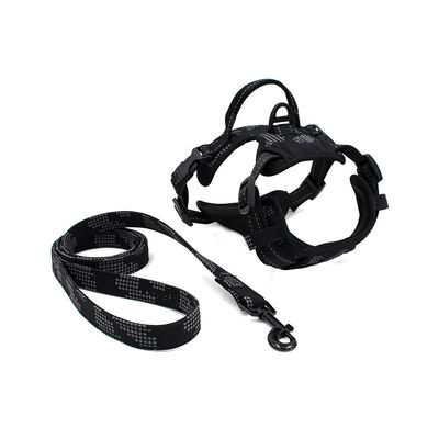 El aire suave respirable reflexivo de moda Mesh Chest Strap Traction Rope fijó perros concede el correo