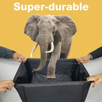 Asiento de carro portátil del aumentador de presión del perro de la mejora con el clip en la prenda impermeable 1000g del correo de la seguridad