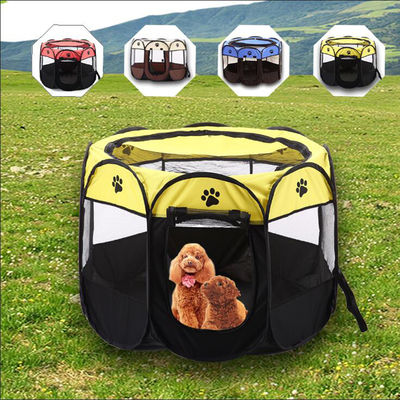 el parque de niños plegable del perrito 900g con la perrera del ejercicio del caso que lleva persigue los gatos interiores/al aire libre