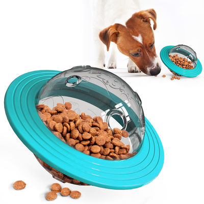 Bola lenta 13.5*15 interactivo *12cm del alimentador de la comida del índice de inteligencia del juguete del dispensador de la invitación del perro del planeta