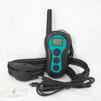 Cuello teledirigido de la descarga eléctrica del animal doméstico de los productos recargables impermeables del entrenamiento para los perros