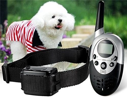 Los productos remotos del entrenamiento del animal doméstico no del descortezamiento paran el raspar del cuello de perro vibrante con el sonido