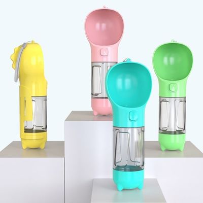 Los perros al aire libre plásticos viajan la botella de agua 300ML