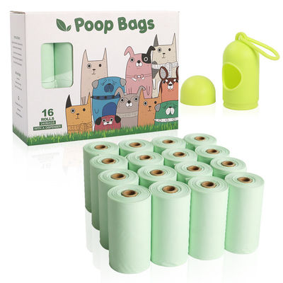 La basura biodegradable del perro de la prueba del escape empaqueta con Dispeners para el perrito