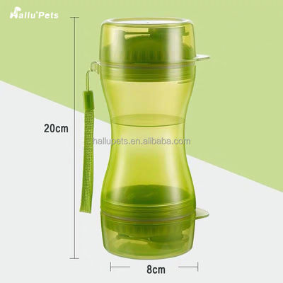 Botella de agua al por mayor del perro portátil para los animales domésticos Cat Feeding Milk Bottle