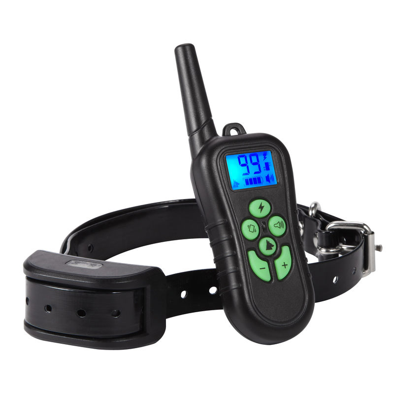 Cuello ajustable del entrenamiento del perro de choque de vibración del animal doméstico de los productos eléctricos del entrenamiento con 340g remoto