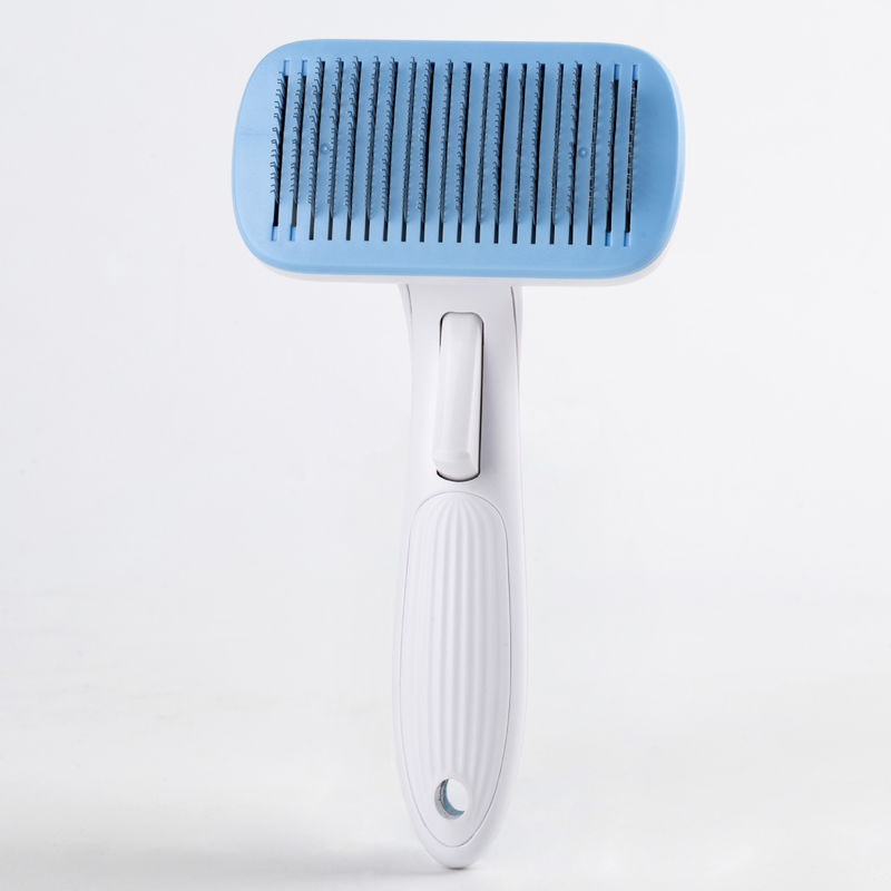 Animal doméstico auto del impermeable del removedor del pelo del animal doméstico que vierte el peine del cepillo para la certificación del gato BSCI del perro