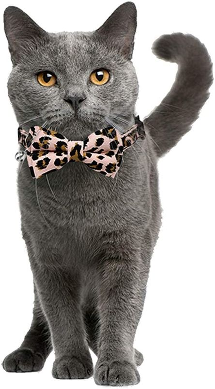 Corbata de lazo disidente de Cat Collar Bells With Cute de la hebilla para Kitty Small Dogs Adjustable