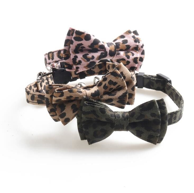Corbata de lazo disidente de Cat Collar Bells With Cute de la hebilla para Kitty Small Dogs Adjustable
