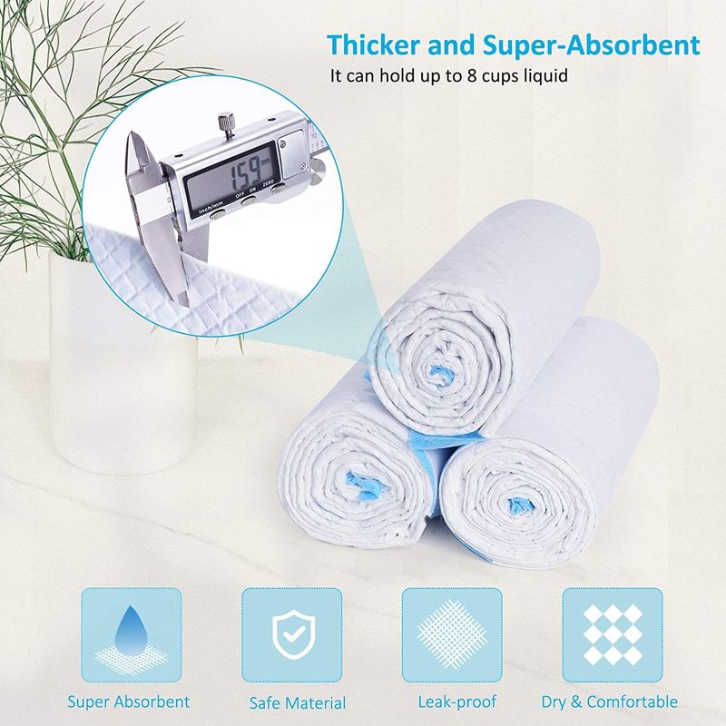 Cojín mojado limpio sano absorbente estupendo de Cat Training Urine Pee Pads Mat Disposable Dog Diaper Training de los pañales del perro casero