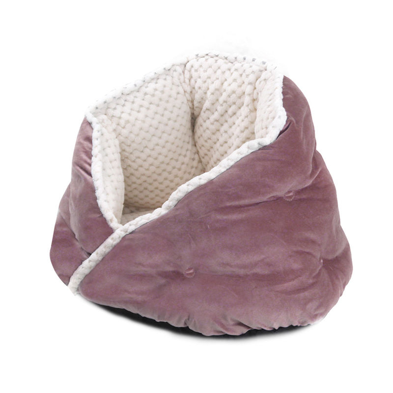 La suavidad caliente Cat Dog Bed Washable Pets de la felpa acuesta gatos del sueño profundo que los perros excavan