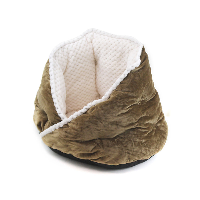 La suavidad caliente Cat Dog Bed Washable Pets de la felpa acuesta gatos del sueño profundo que los perros excavan
