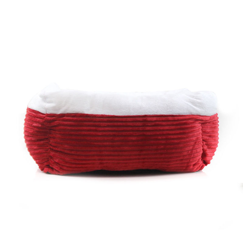 El animal doméstico de Cat Bed Self-Warming Deep Sleep del perro de la felpa del rectángulo acuesta animales domésticos de la pana acuesta el sofá cómodo lavable del perro