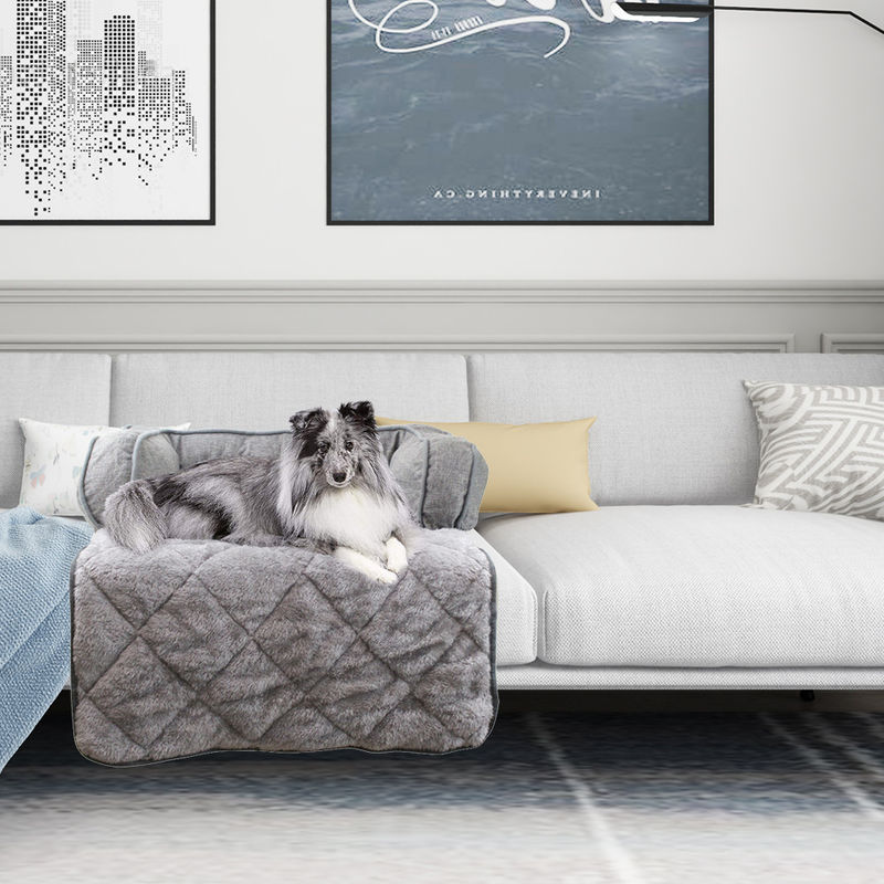 El animal doméstico sentido mullido respirable multifuncional de la cama del perro acuesta el animal doméstico hermético al polvo de lujo Sofa Cushion para dormir de los animales domésticos