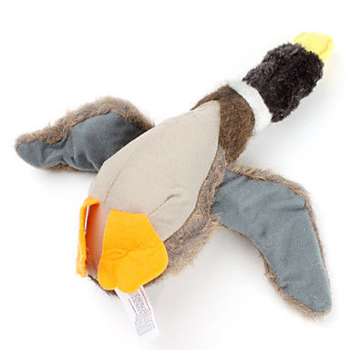 El animal doméstico salvaje del perro de Duck Shape 45g juega los accesorios interiores