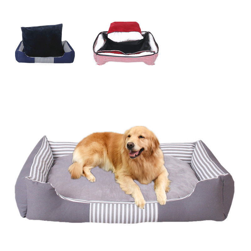 algodón de 1800g PP que llena la cama inferior del animal doméstico de la lona del animal doméstico de la prenda impermeable cómoda de la cama