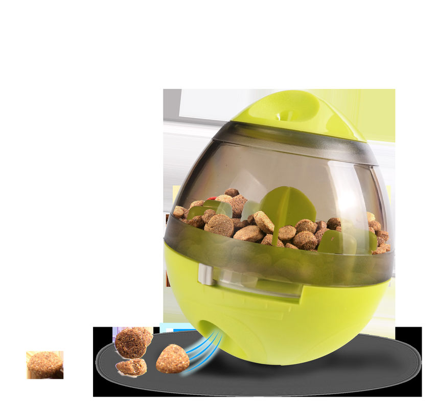 El animal doméstico interactivo del perro juega la bola automática de Leakage Food Dispensing del vaso