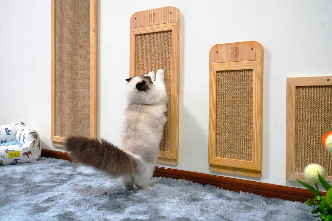 Sisal durable Cat Scratcher Post Place Floor montada en la pared los 40*30cm los 30*76cm los 40*120cm