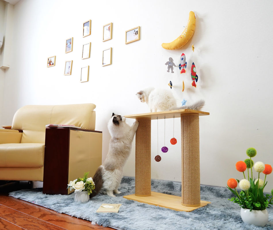 Capa doble Cat Scratch Board Tree sólida los 60*30*63cm