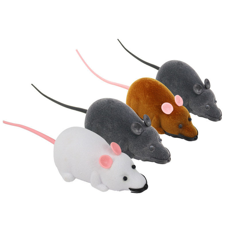 El truco del regalo de la novedad que jugaba a Cat Pet Toys Wireless Remote controló el juguete de la rata