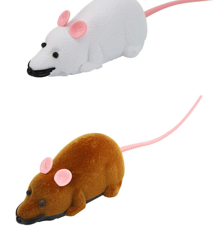 El truco del regalo de la novedad que jugaba a Cat Pet Toys Wireless Remote controló el juguete de la rata