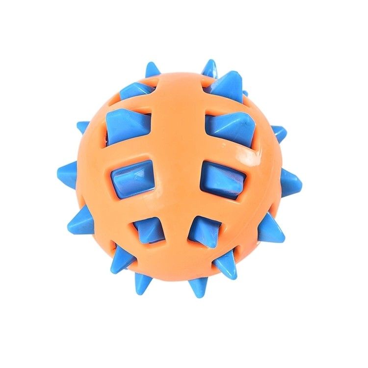 El animal doméstico chillón del perro juega el perro durable mastica la bola 40g interactiva para la raza pequeña y media