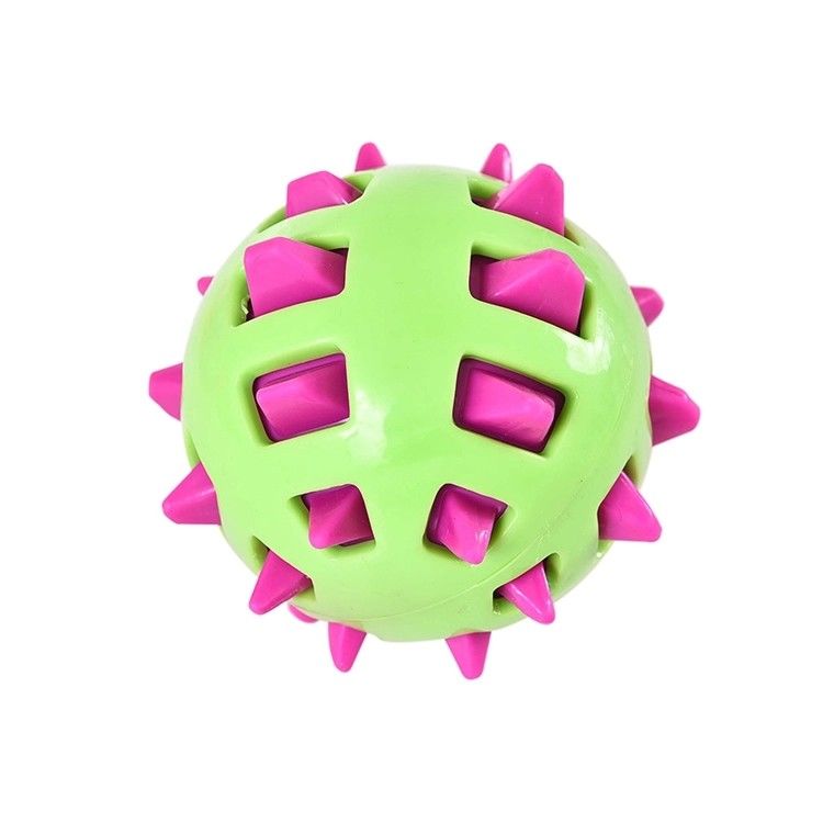El animal doméstico chillón del perro juega el perro durable mastica la bola 40g interactiva para la raza pequeña y media