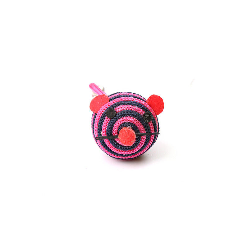Los ratones de nylon de Bell Cat Pet Toys With A de la cuerda de la secuencia cogen a Cat Mouse Toy