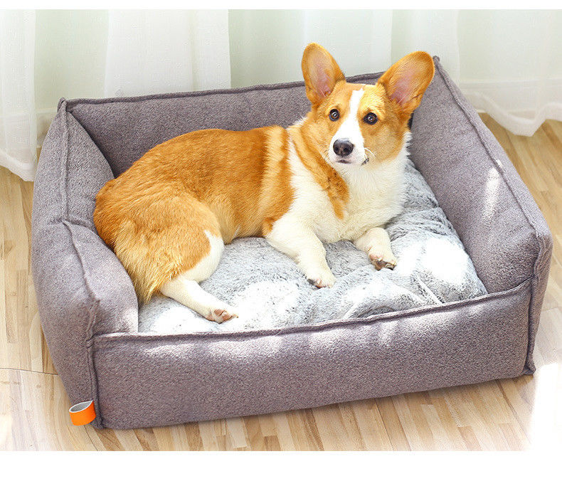 Cama cómoda del animal doméstico el dormir respirable durable del rectángulo para los pequeños perros medios grandes