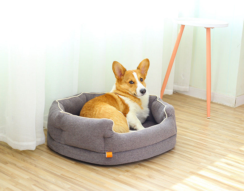 Cama cómoda desmontable del animal doméstico alrededor del perro ortopédico Sofa Sponge Massage Deep Sleep