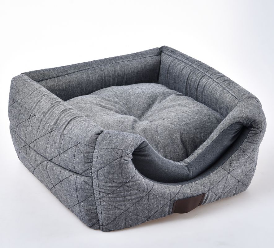 3 en 1 cama plegable Grey Cat Bed House del animal doméstico de Cat Cave Dir Resistant Comfortable