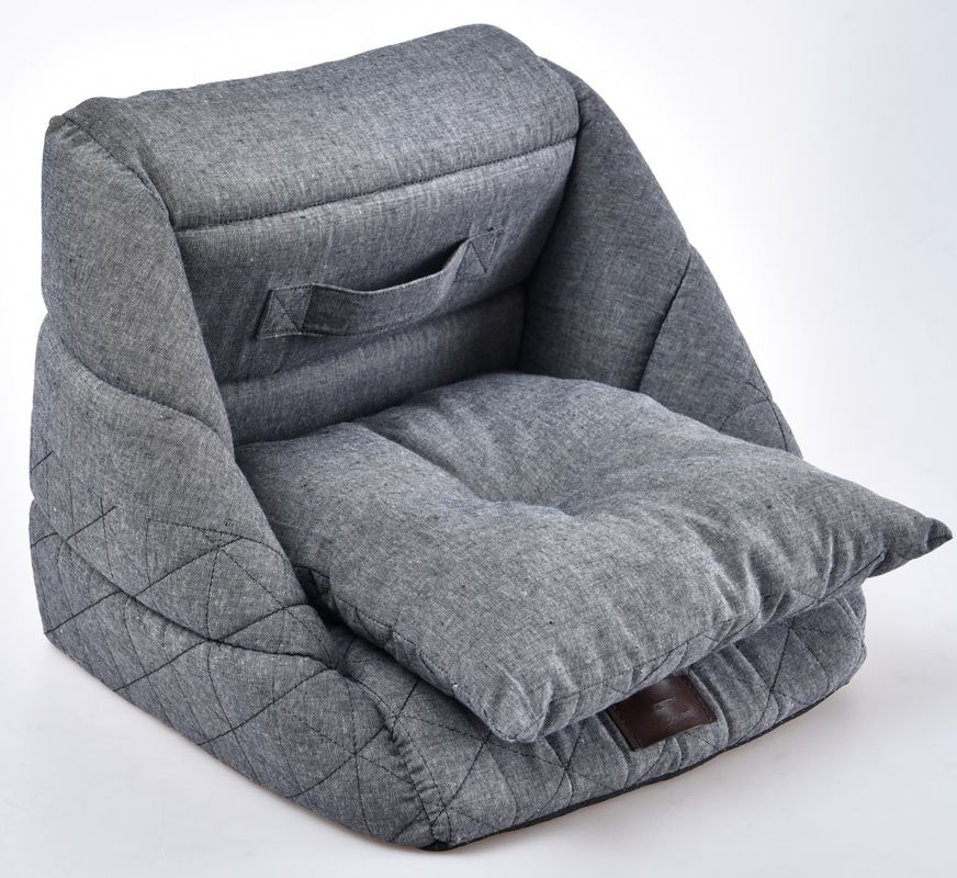 3 en 1 cama plegable Grey Cat Bed House del animal doméstico de Cat Cave Dir Resistant Comfortable