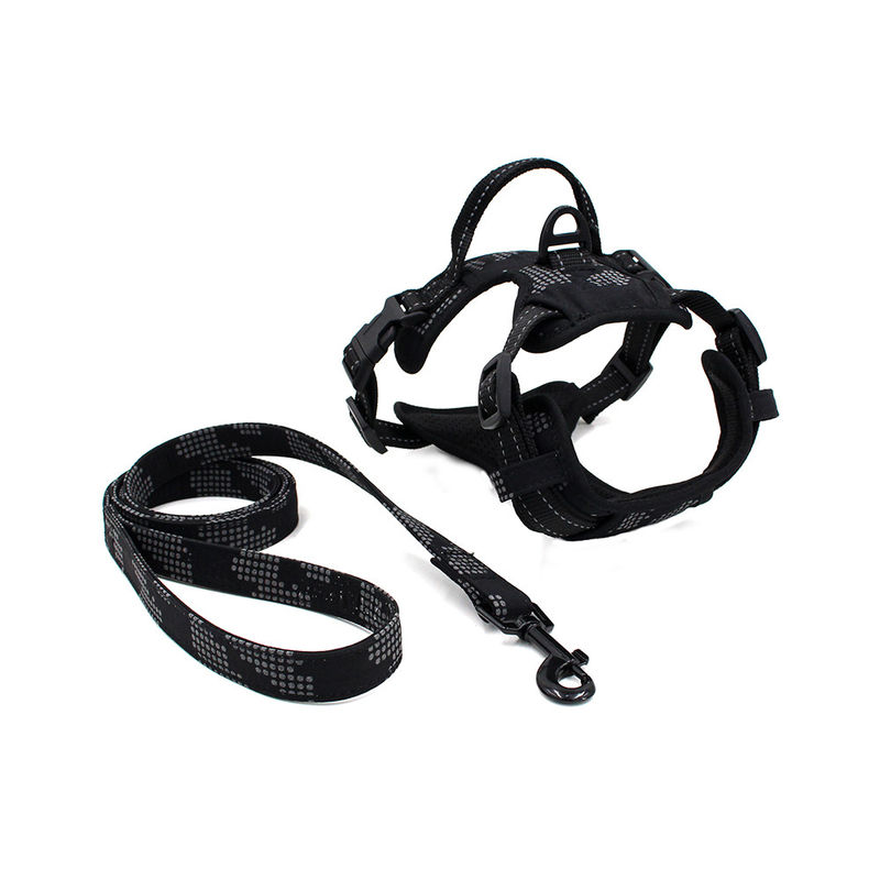 El aire suave respirable reflexivo de moda Mesh Chest Strap Traction Rope fijó perros concede el correo
