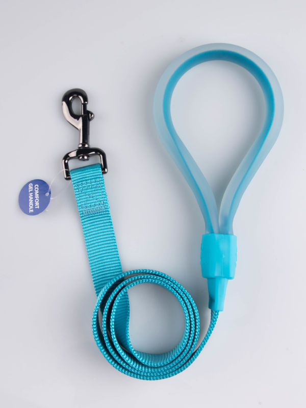Correas de perro de nylon durables de la manija del silicón que entrenan y que caminan al correo de la cuerda del perro