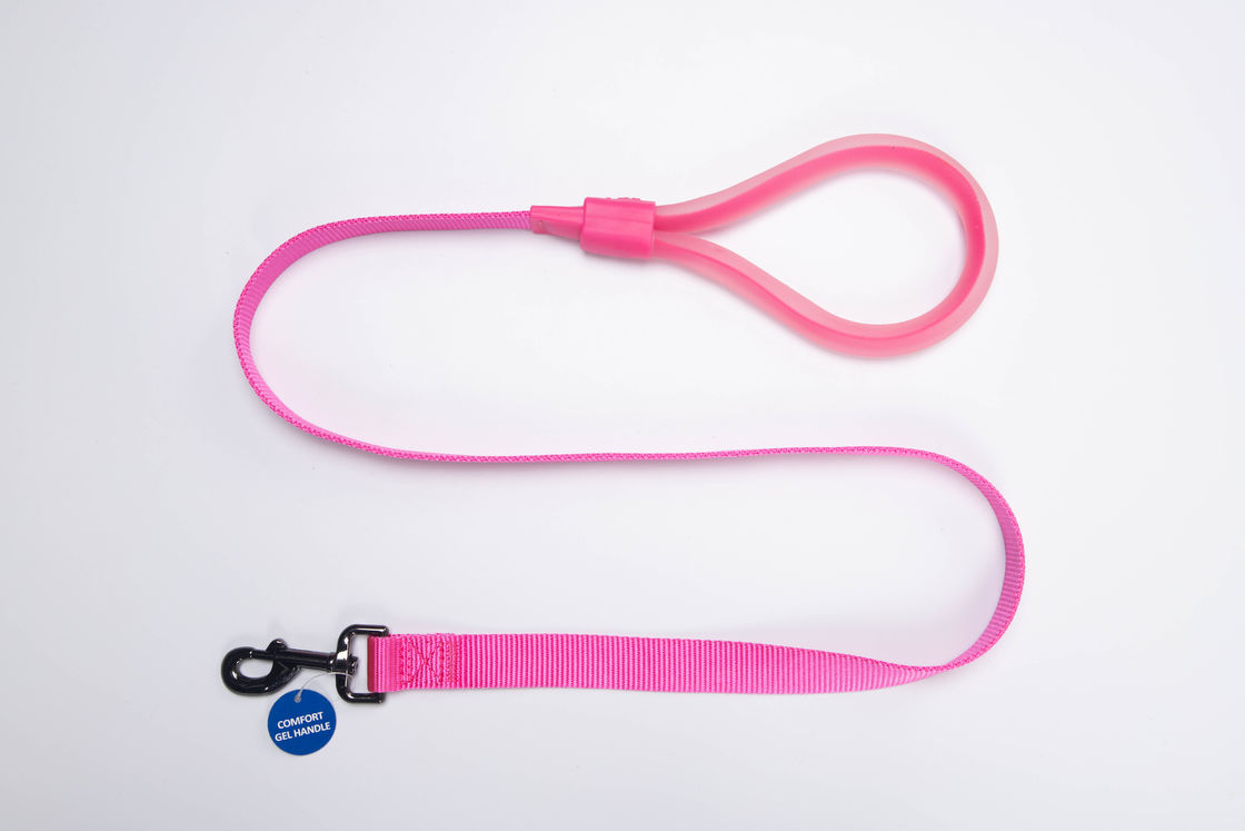 Correas de perro de nylon durables de la manija del silicón que entrenan y que caminan al correo de la cuerda del perro