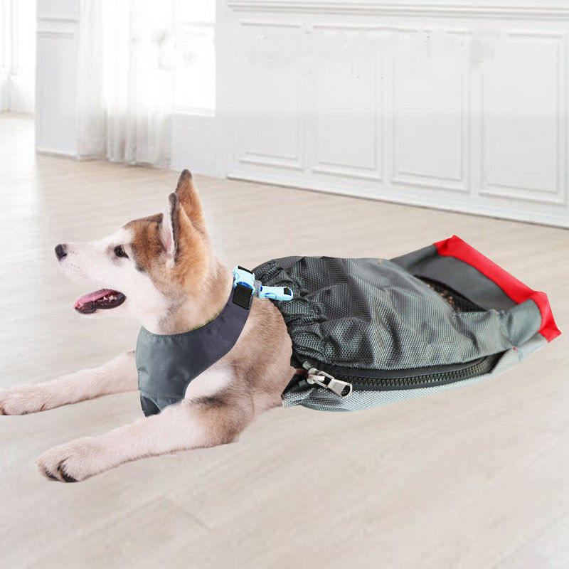 El bolso respirable de la fricción del perro para la bolsa paralizada de los animales domésticos protege los miembros 100g del pecho