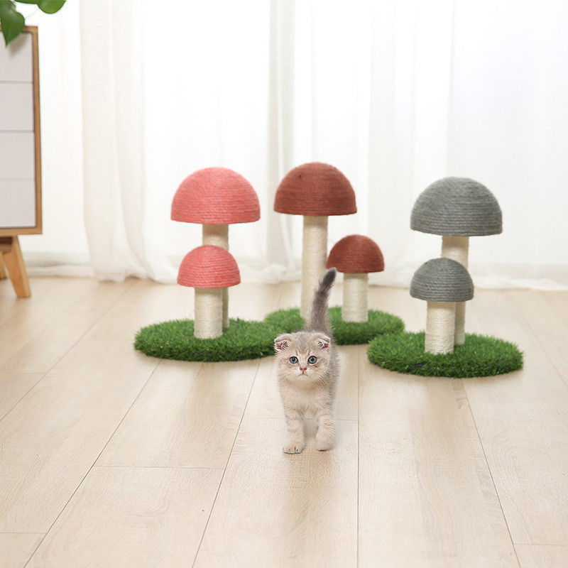 El lino prolifera rápidamente el tablero S los 36*30cm del poste de Cat Tree Tower Cat Scratch del sisal
