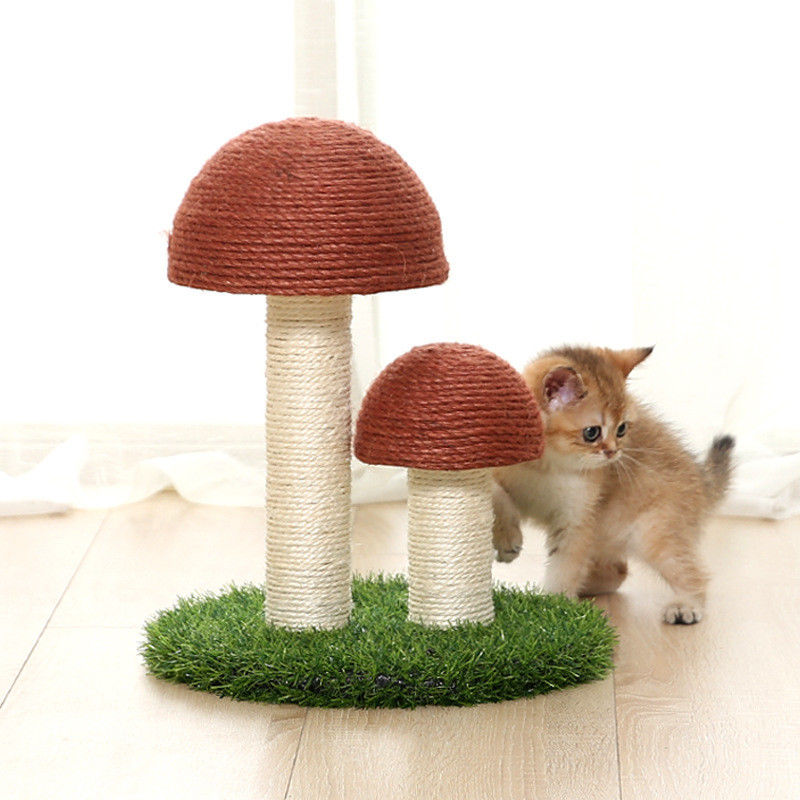 El lino prolifera rápidamente el tablero S los 36*30cm del poste de Cat Tree Tower Cat Scratch del sisal