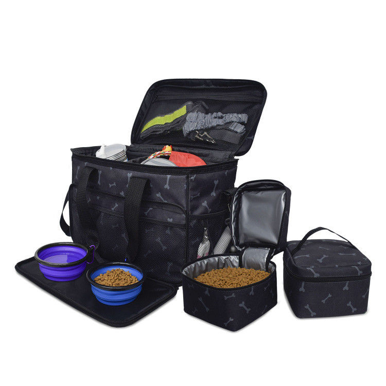 Juguete de los snacks del almacenamiento de Tote Cat Dog Travel Bag Pet de la mochila de BSCI SEDEX