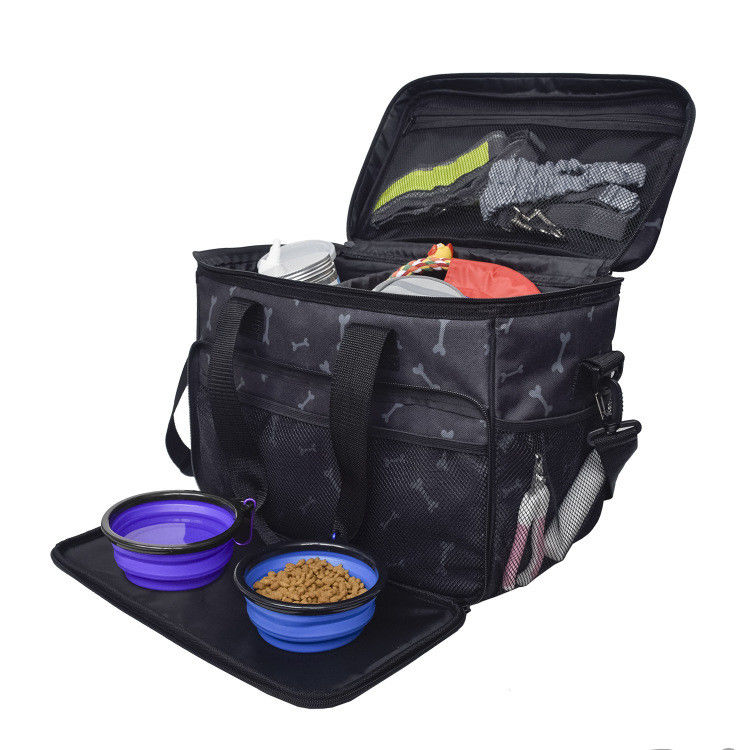 Juguete de los snacks del almacenamiento de Tote Cat Dog Travel Bag Pet de la mochila de BSCI SEDEX