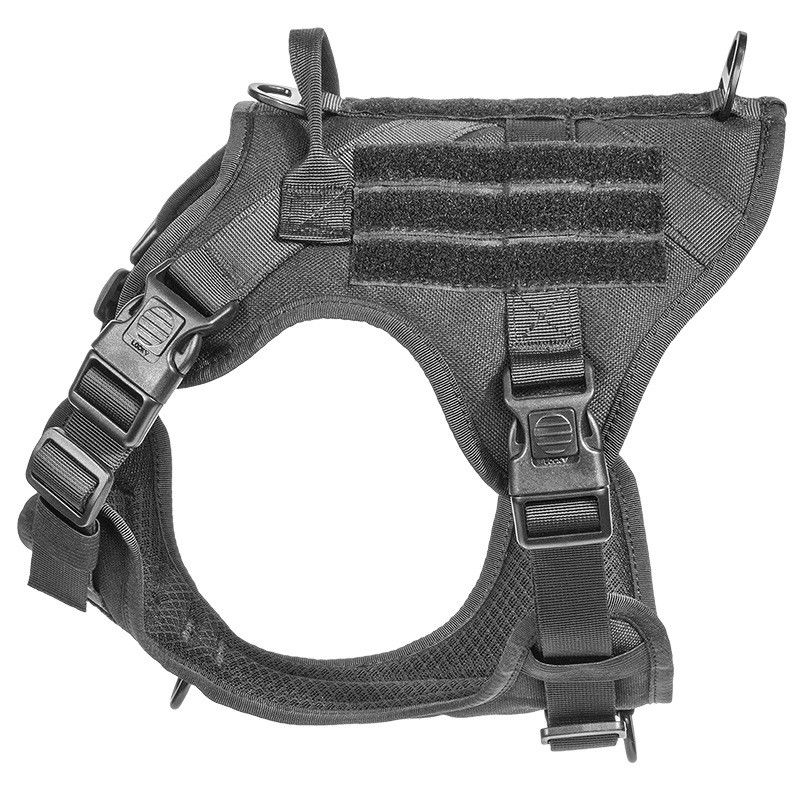 Arnés militar táctico del perro del chaleco con la seguridad táctica del ODM Molle de la hebilla para el servicio y el chaleco militar de entrenamiento del perro