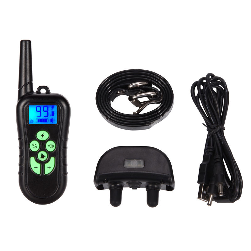 Cuello ajustable del entrenamiento del perro de choque de vibración del animal doméstico de los productos eléctricos del entrenamiento con 340g remoto