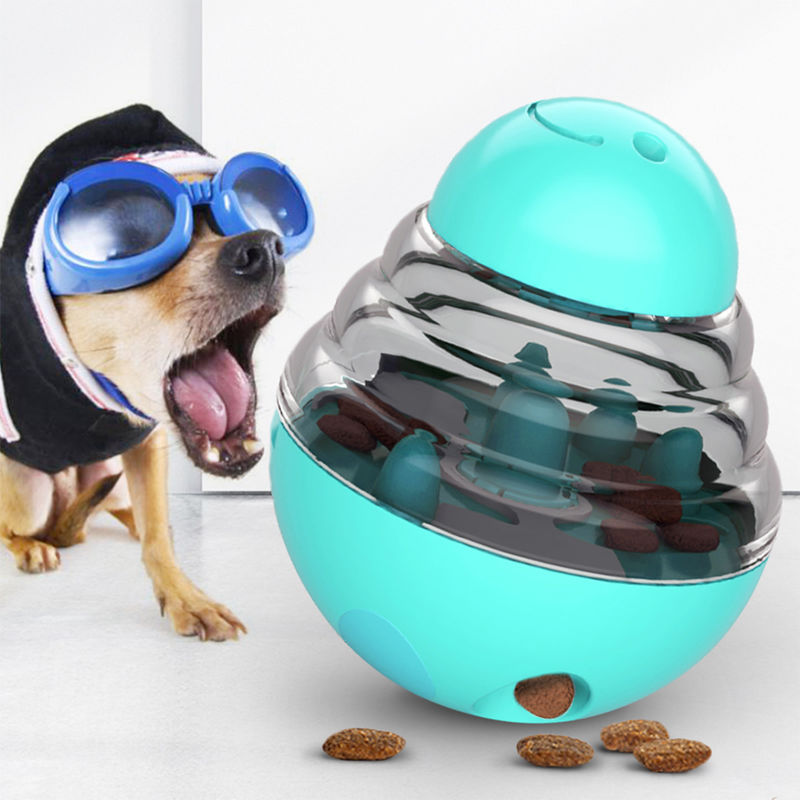 Perro y Cat Toy lentos del cuenco de la comida del rompecabezas del cuenco del perrito del alimentador del envase de alimento para animales 	el 10*10*12.5cm